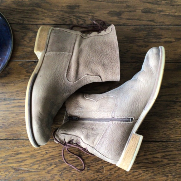 Leather Booties - Picture 2 of 3